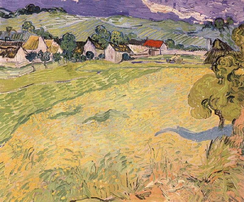 Vincent Van Gogh Les Vessenots in Auvers china oil painting image